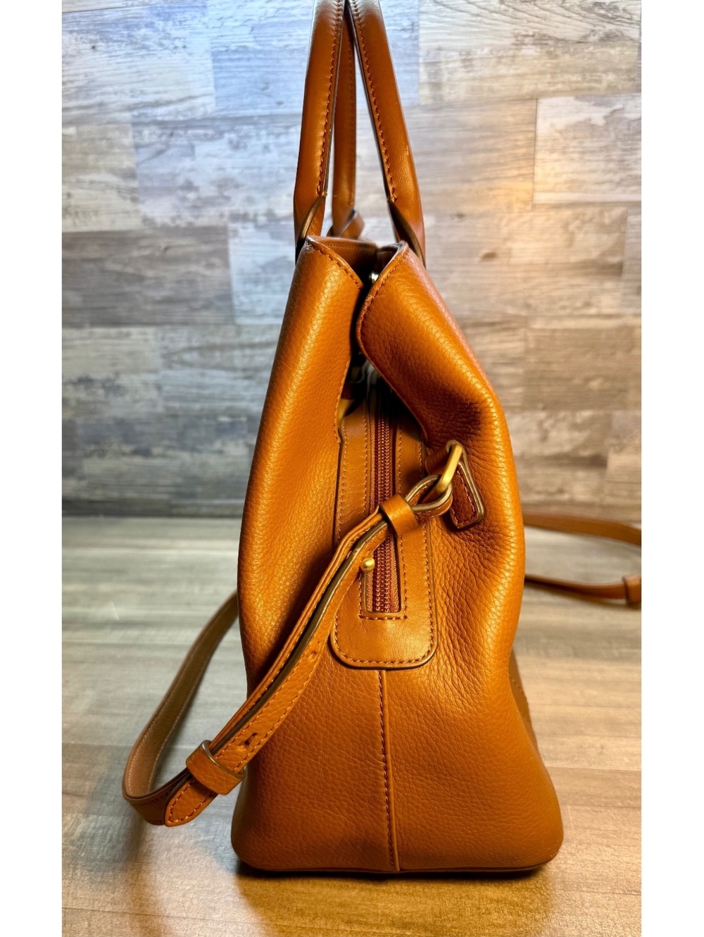 Radley London Provence Street Medium Multiway Leather Bag Tan (hbp1/cp23) - Picture 5 of 6